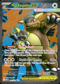 2025 Mega Kangaskhan #164 Mega Evolution
