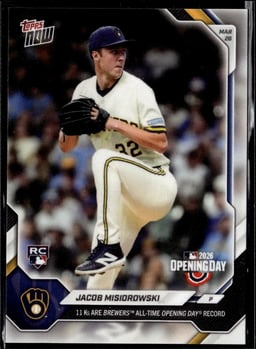2026 Jacob Misiorowski #4 Topps Now Opening Day