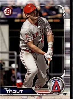 2019 Mike Trout #1 Bowman