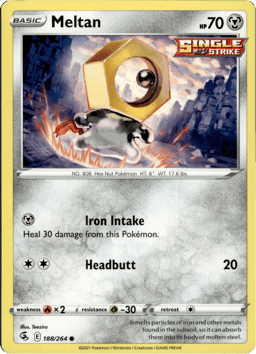 2021 Meltan #188 Fusion Strike