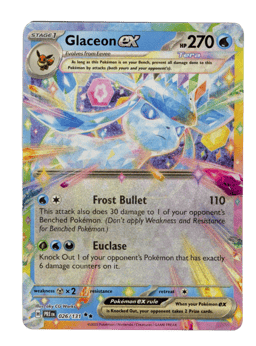 2025 Glaceon ex #26 Prismatic Evolutions