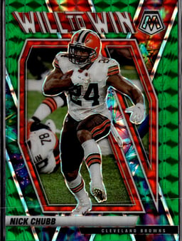 2021 Nick Chubb #WW-10 Mosaic Will to Win
