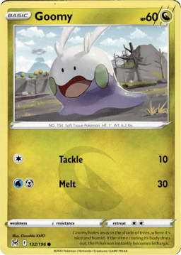 2022 Goomy #132 Lost Origin