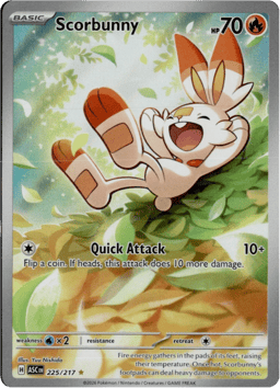 2026 Scorbunny #225 Ascended Heroes