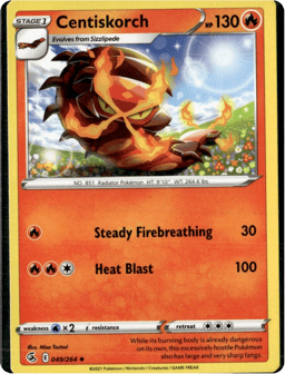 2021 Centiskorch #49 Fusion Strike