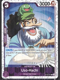 2024 Uso-Hachi (jollyRogerFoil) #1 PURPLE Monkey.D.Luffy