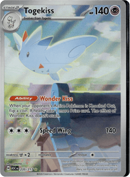2026 Togekiss #235 Ascended Heroes