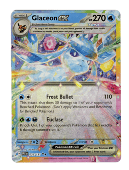 2025 Glaceon ex #26 Prismatic Evolutions