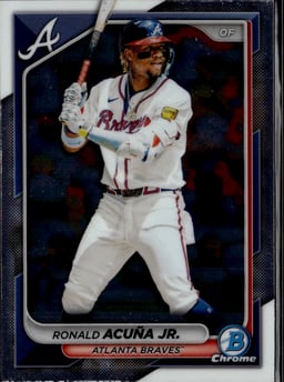 2024 Ronald Acuna Jr. #29 Bowman Chrome