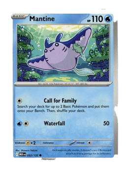 2025 Mantine #32 Mega Evolution