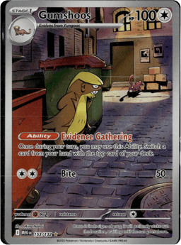 2025 Gumshoos #153 Mega Evolution