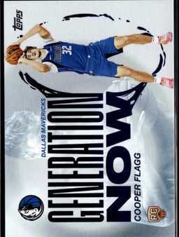 2025 Cooper Flagg #GN-1 Topps Generation Now