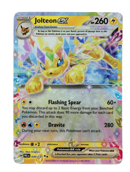 2025 Jolteon ex #30 Prismatic Evolutions