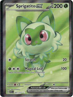 2026 Sprigatito ex #251 Ascended Heroes