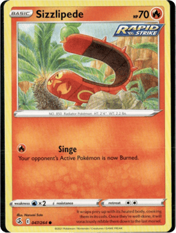 2021 Sizzlipede #47 Fusion Strike