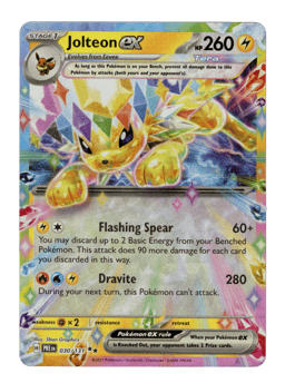 2025 Jolteon ex #30 Prismatic Evolutions