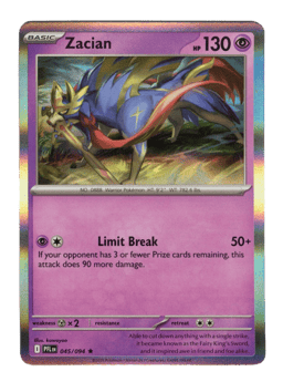 2025 Zacian #45 Phantasmal Flames