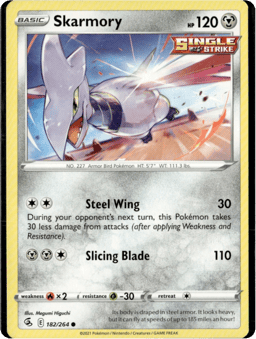 2021 Skarmory #182 Fusion Strike