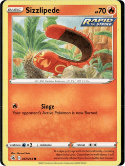 2021 Sizzlipede #47 Fusion Strike