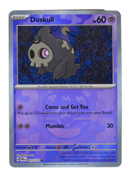 2025 Duskull  (Master Ball) #35 Prismatic Evolutions