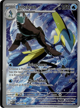 2025 Inteleon #142 Mega Evolution