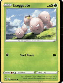 2020 Exeggcute #4 Vivid Voltage