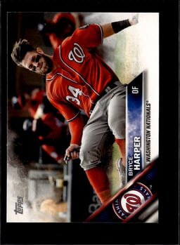 2016 Bryce Harper #100 Bowman