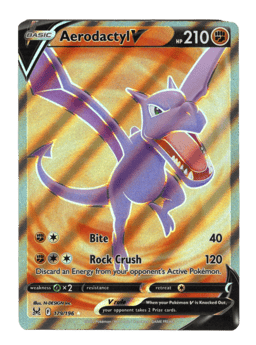 2022 Aerodactyl V #179 Lost Origin