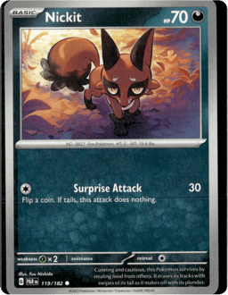 2023 Nickit #119 Paradox Rift