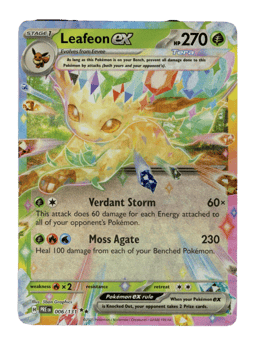 2025 Leafeon ex #6 Prismatic Evolutions