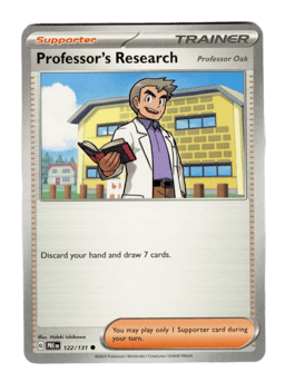 2025 Professor's Research #122 Prismatic Evolutions