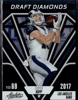 2023 Cooper Kupp #DD-11 Absolute Draft Diamonds