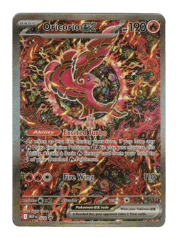 2025 Oricorio ex #24 Mega Evolution Black Star Promos