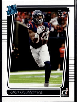 2021 Nico Collins #280 Donruss