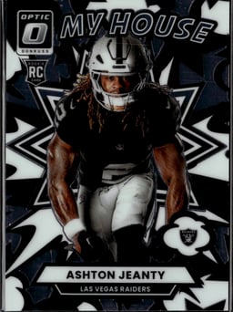 2025 Ashton Jeanty #4 Donruss Optic