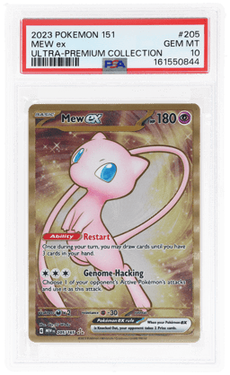 2023 Pokemon Scarlet and Violet 151 Ultra Premium Collection Mew Ex #205 PSA 10
