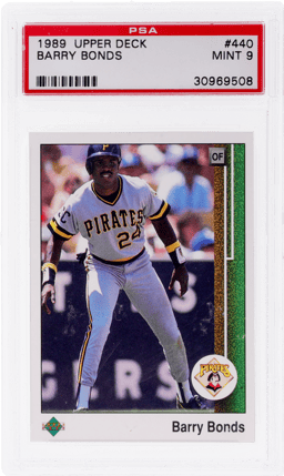 1989 Upper Deck Barry Bonds #440 PSA 9
