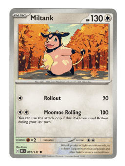 2025 Miltank #81 Prismatic Evolutions