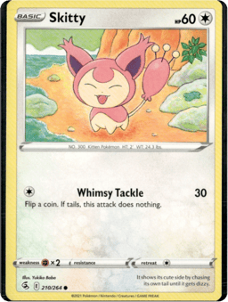 2021 Skitty #210 Fusion Strike