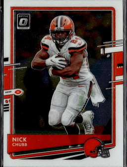2020 Nick Chubb #27 Donruss Optic