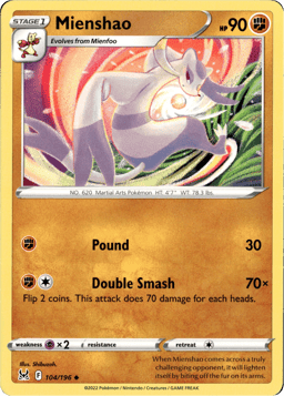 2022 Mienshao #104 Lost Origin