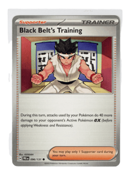 2025 Black Belt's Training #96 Prismatic Evolutions