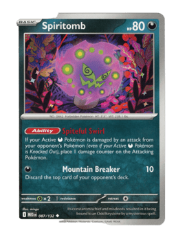 2025 Spiritomb #87 Mega Evolution
