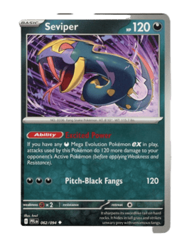 2025 Seviper #62 Phantasmal Flames