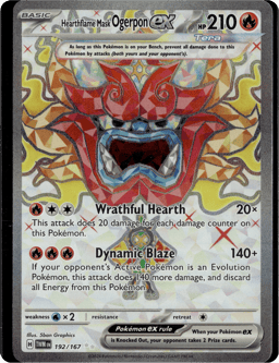 2024 Hearthflame Mask Ogerpon ex #192 Twilight Masquerade