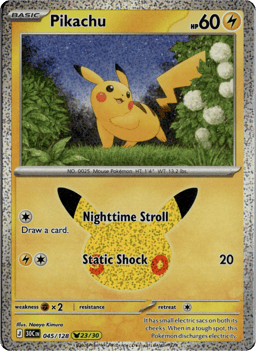 2026 Pikachu #45 30th Celebration