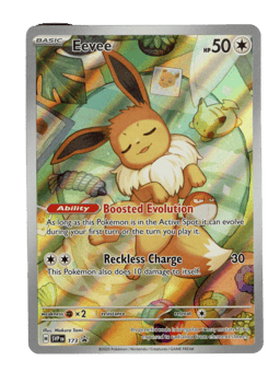 2023 Eevee #173 Scarlet & Violet Black Star Promos