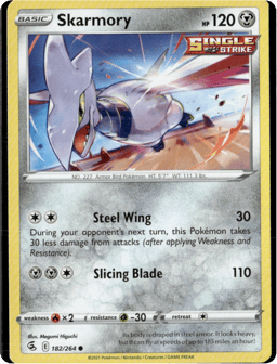 2021 Skarmory #182 Fusion Strike