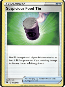 2020 Suspicious Food Tin #66 Champion's Path