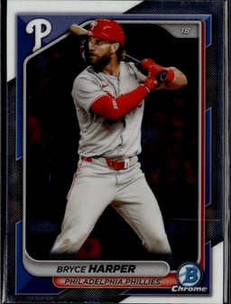 2024 Bryce Harper #40 Bowman Chrome